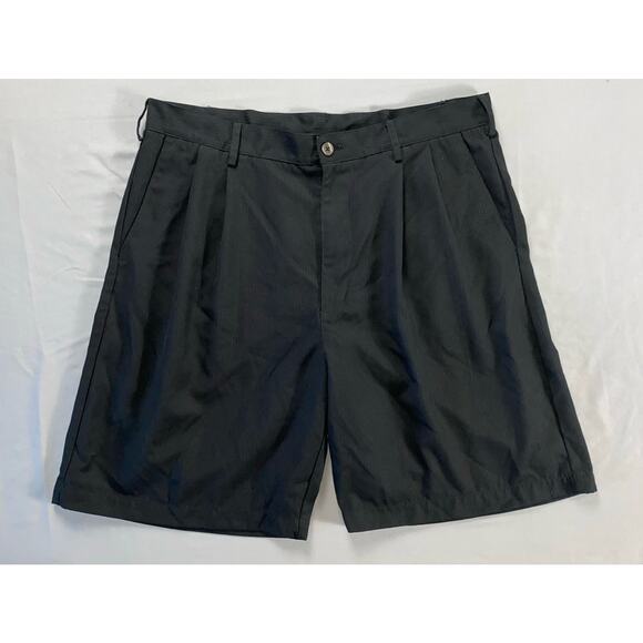Nike Golf Vintage Dri-Fit Pleated Texture Striped Golf Shorts. Corduroy Look. 36 - Picture 1 of 5